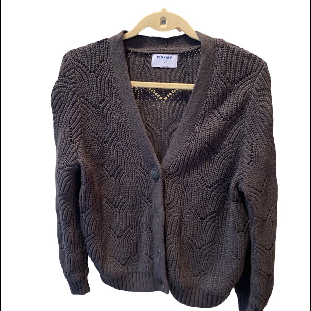Knit cardigan